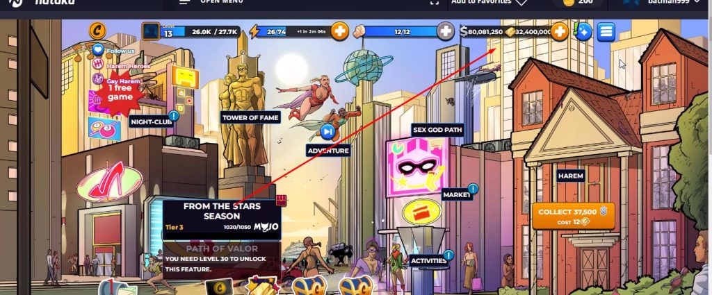 comix harem hack apk